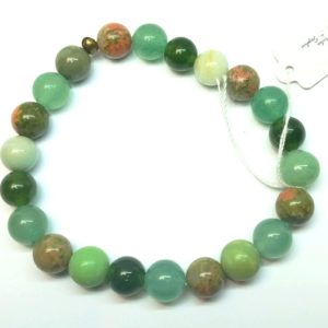 bracelet pierre vert 1