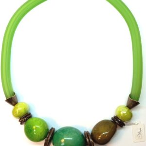 collier tagua vert bis