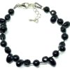 bracelet tresse noir