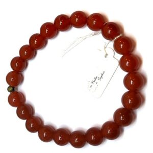 bracelet cornaline elastique