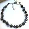 bracelet labradorite tresse